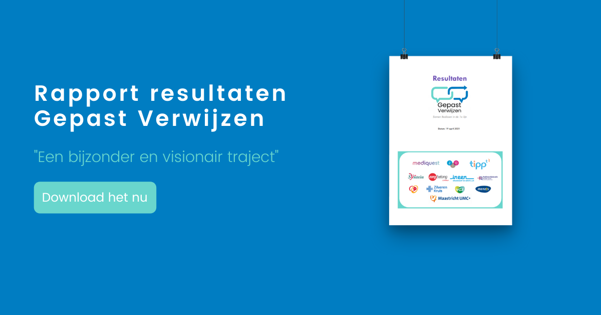 Download resultaten project Gepast Verwijzen